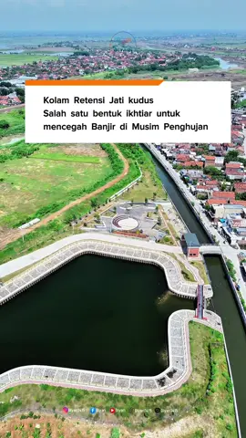 Kolam Retensi Jati, Kudus Jawa Tengah  #kolam #retensi #banjir #hujan #kudus  