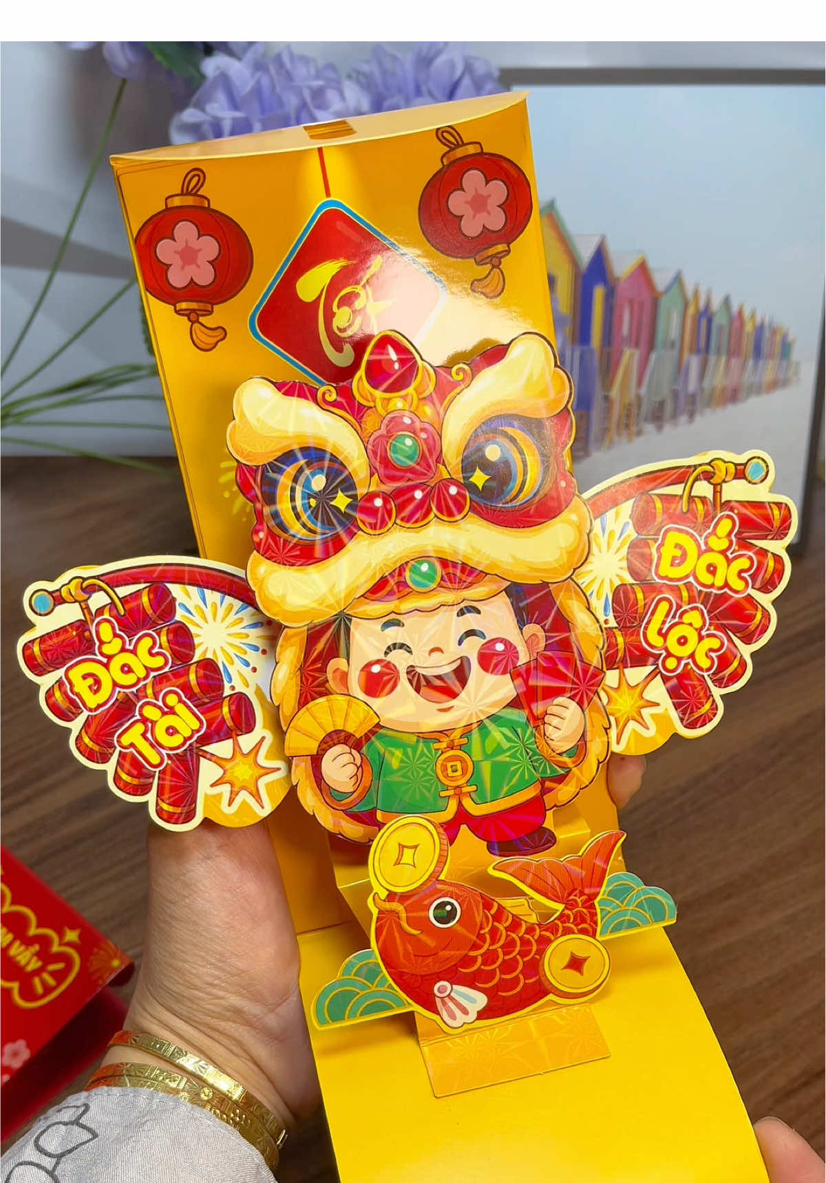 Bao Lì Xì Popup 3D Cao cấp Tết 20206 #baolixi3d #baolixitet #baolixithietke #tetbinhngo #giadungnhabap93 