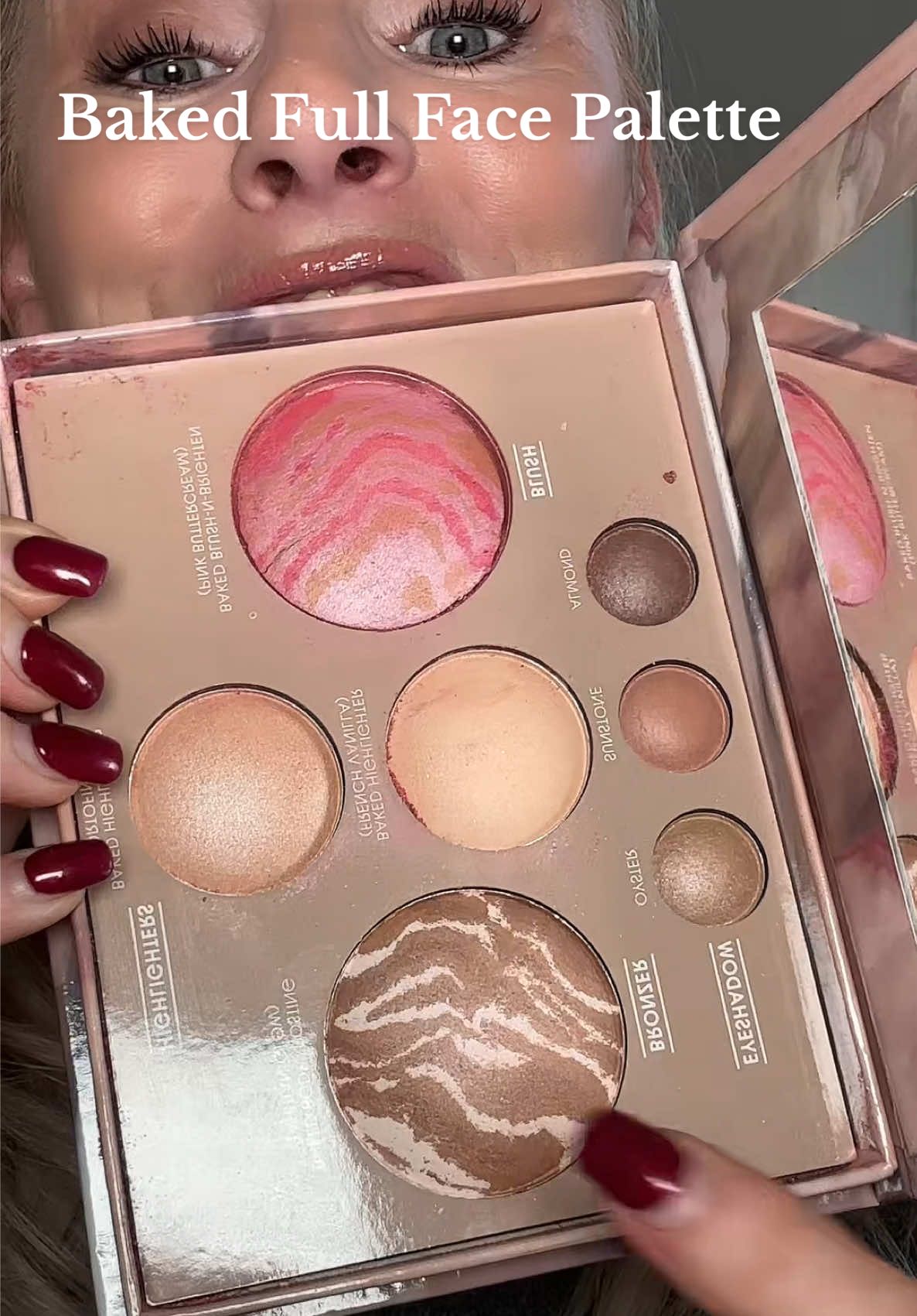 Stocking Filler Alert!  #bakedfullfacepalette #makeuppalette #stockingfillers #BlackFriday #TikTokMadeMeBuyIt 