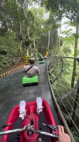 Nhây nhây nên toàn chơi 1 mình #caonguyenhoadalat #dalat #mariokart #greelineluge #xetruotdalat 