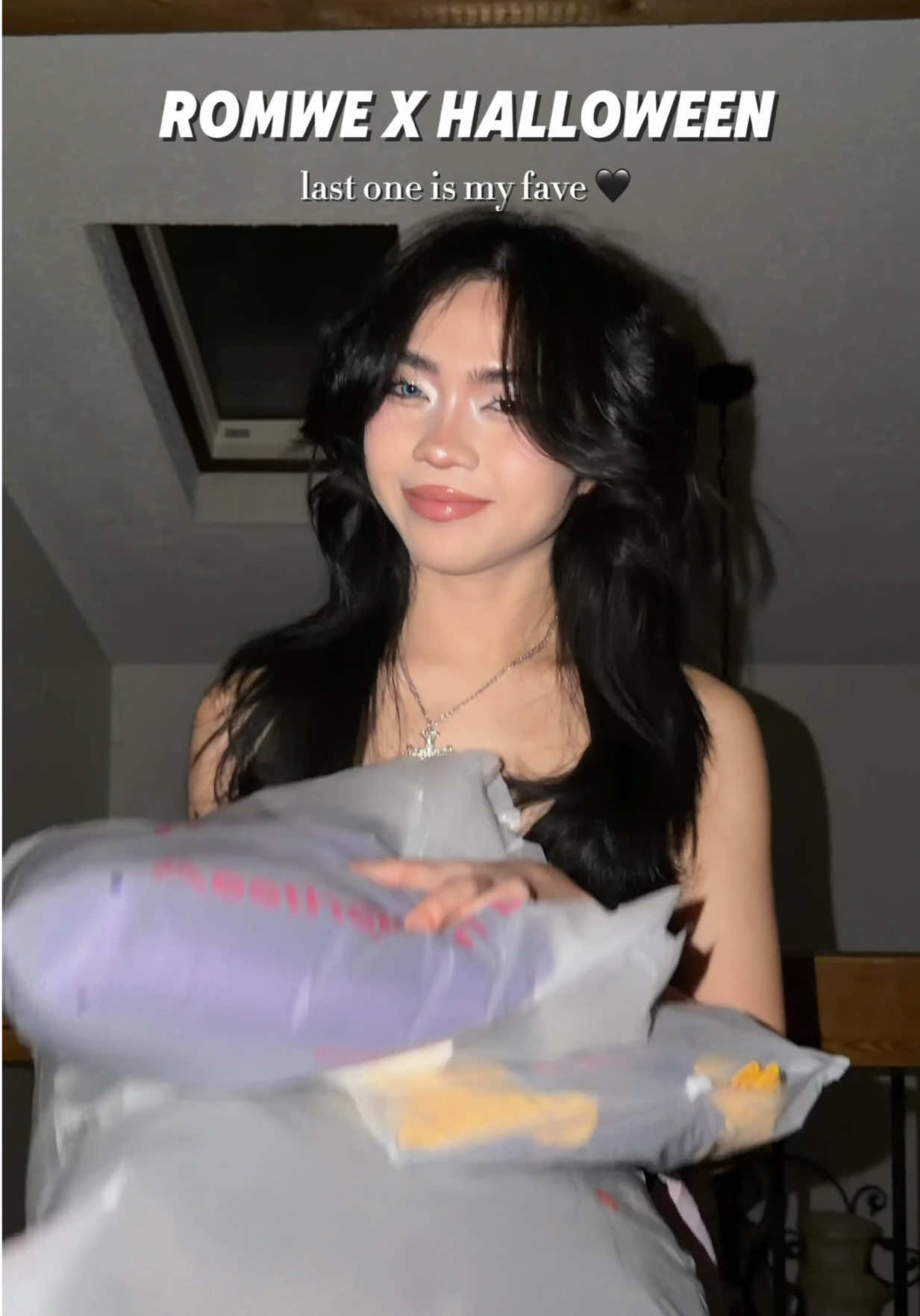 last outfit is my fave 💜 @ROMWE  use my coupon code: RWQ4kirs1055974 product ids: 🔎 cheerleader set: 3011973 bunny set: 3064211 4 pcs tube tops: 3049513 jumpsuit n purple cape: 3063593 boots: 2918492 #ROMWE #ROMWEpartner #ROMWExHalloween #ROMWEDarkDestiny #tryon 