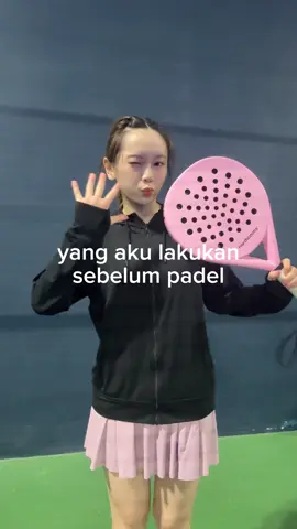 video terakhir bareng raket gemes ini, bye bye nordic pinkeuu🥹💗 #padel #outfit #padeloutfit 