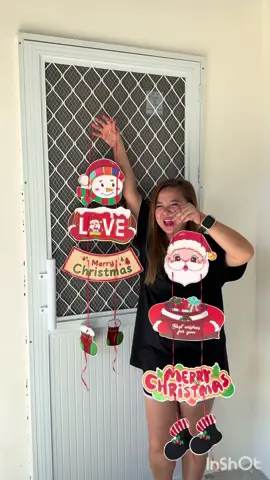 #christmasdecor #doorchristmasdecorations #hangingsantaclaus #santaclaus  #christmashangingdecoration 
