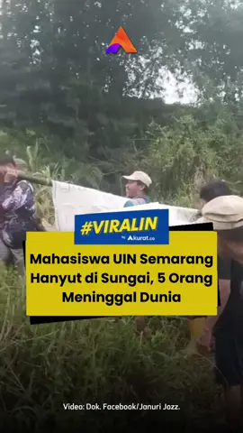 Innalillahi wa inna ilaihi rojiun🥀 Semoga keluarga diberikan kesabaran dan keikhlasan ya, gengs. Sebanyak enam mahasiswa terseret arus dan dinyatakan hanyut. Sementara sembilan mahasiswa selamat. Hingga Rabu (5/11/2025), lima mahasiswa ditemukan dalam keadaan meninggal dan satu orang masih dalam pencarian. Sebagai informasi, gengs. Tubing merupakan aktivitas rekreasi air di mana peserta mengapung di atas ban karet dan mengikuti aliran sungai. 🎥: Dok. Facebook/Januri Jozz. #viral #mahasiswa #uinsemarang #kkn #akuratco