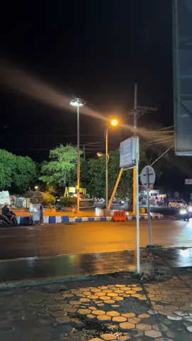 Ponorogo after rain.