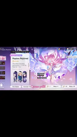 I didn’t think I’d get her on my first ten pull let alone win my 50/50 😭|| #cyrene #HonkaiStarRail #hsrpulls #wishing #viral 