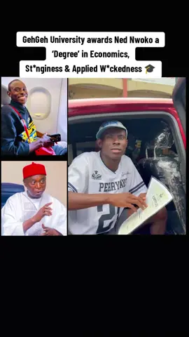 GehGeh University awards Ned Nwoko a ‘Degree’ in Economics St*nginess & Applied W*ckedness 🎓