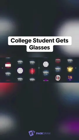 College Student Gets Glasses