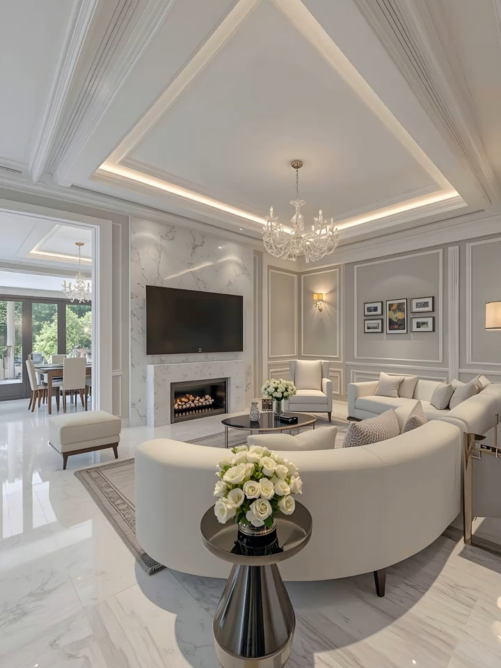 Mọi hành trình đều bắt đầu và kết thúc ở cùng một nơi gọi là NHÀ #noithatdep #nhadep #neoclassical #tanco #bangthanhnoithat