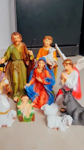 Bộ Tượng Giáng Sinh 20cm  #trangtrihangda #conggiao #dothohoangduong #botuongsinhnhat #bonoel 