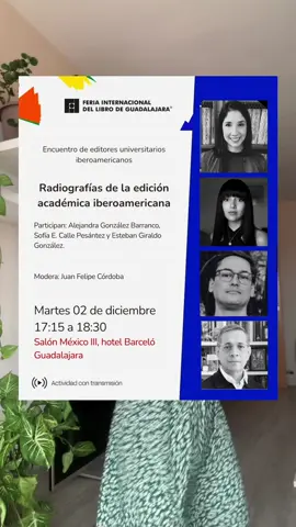 ¡Nos vemos en la #filguadalajara ❤️‍🔥! #Latinoamérica #Iberoamérica #booktokespañol 