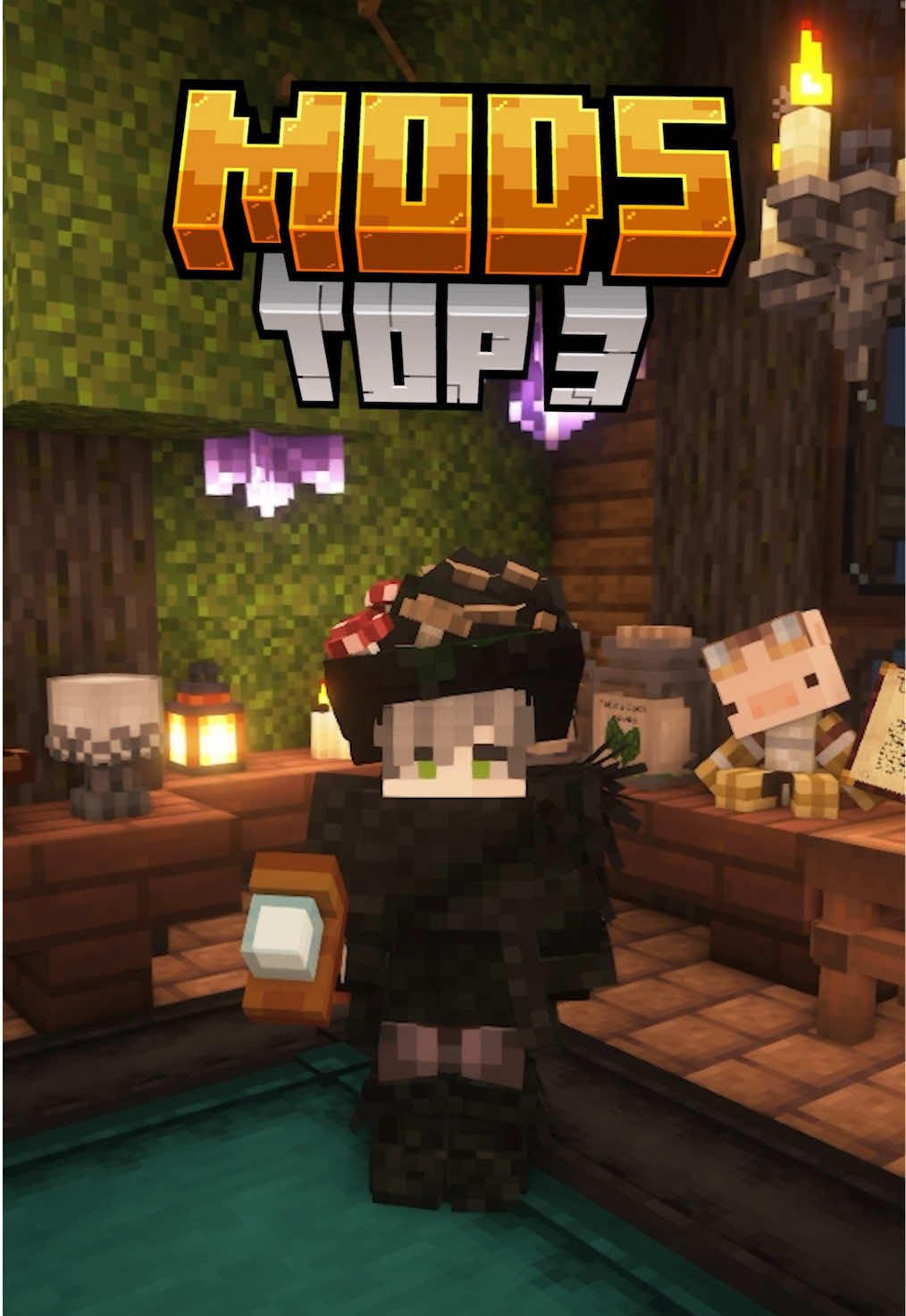 3 Mods de Brujas para tu Minecraft #Minecraft #minecraftmods #brujas #brujeria #magia 