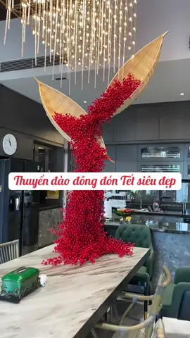 Thuyền đào đông trang trí tết Bính Ngọ 2026 #thuyendaodong #daodongdo #daodong #tet2026 #xuhuong 