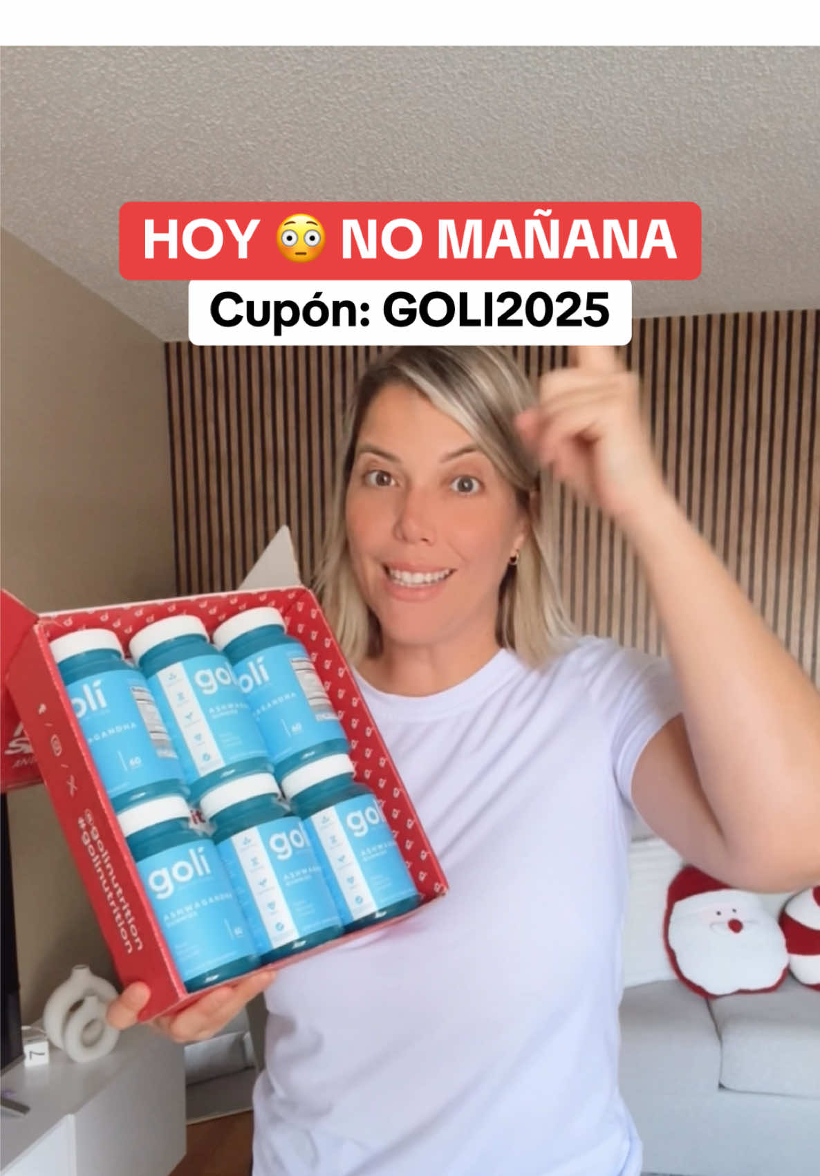 Goli ashwagandha💙 @Goli® Nutrition  ⚠️Disclaimer: El precio mostrado es el vigente al momento de la grabación y puede cambiar. Las promociones pueden tener restricciones o disponibilidad limitada. #tiktokshopcreatorpicks  #tiktokshopcybermonday #tiktokshopblackfriday #SuperBrandDayBFCM #SBDGOLI 