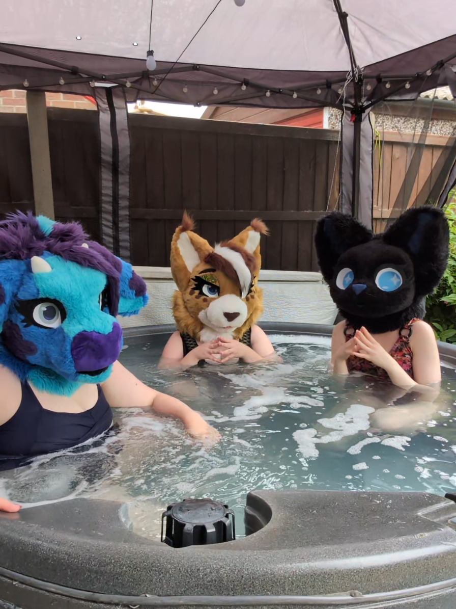 It's crazy I started posting on tiktok a year ago today 🤯 @Hazard ☣️ & Harper 💖  @bonnie  #fyp #furry #furryfandom #ukfurry #fursona 