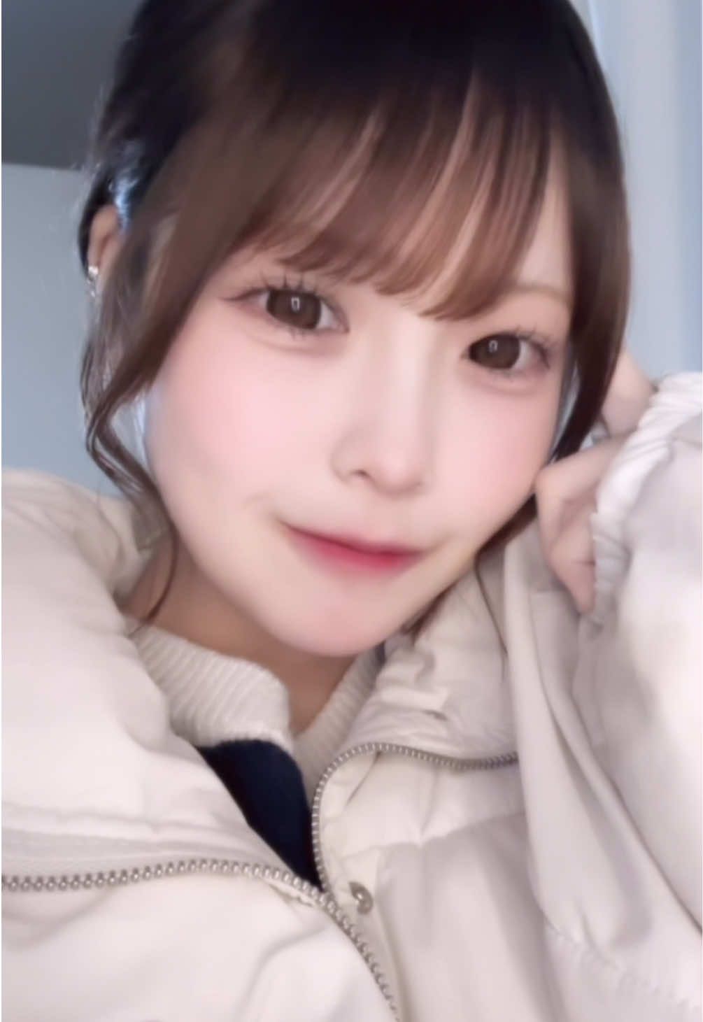 女の子は冬が1番かわいい❄️🎀🤍#fyp #07 #自撮り界隈 #冬 