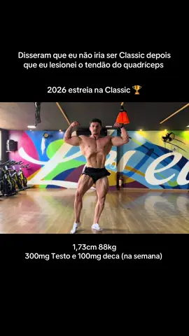 2026 ⏳🏆 tenho chance de performar entre os melhores? 🏷️EDUARDO na Dark Lab e BERZERK #gym #treino #posing #classicphysique #hormonio 