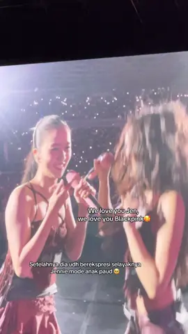 Semoga kamu inget yang baik2 nya ya Jen pulang dari Jakarta. Kamu harus tetep inget, mungkin banyak haters kamu disana tapi Blink yang sayang kamu lebih banyaaaaak ❤️‍🩹💗💗 @JENNIE @blackpinkofficial  #deadlineworldtour  #kimjennie_blackpink  #blackpinkinyourarea 