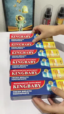 Mua 3 tặng 3 tuýp kem đánh răng Kingbaby, đánh sạch mà thơm miệng #kemdanhrang #kemdanhrangkingbaby #kingbaby #xuhuong #thanhhoai22003 #trending 