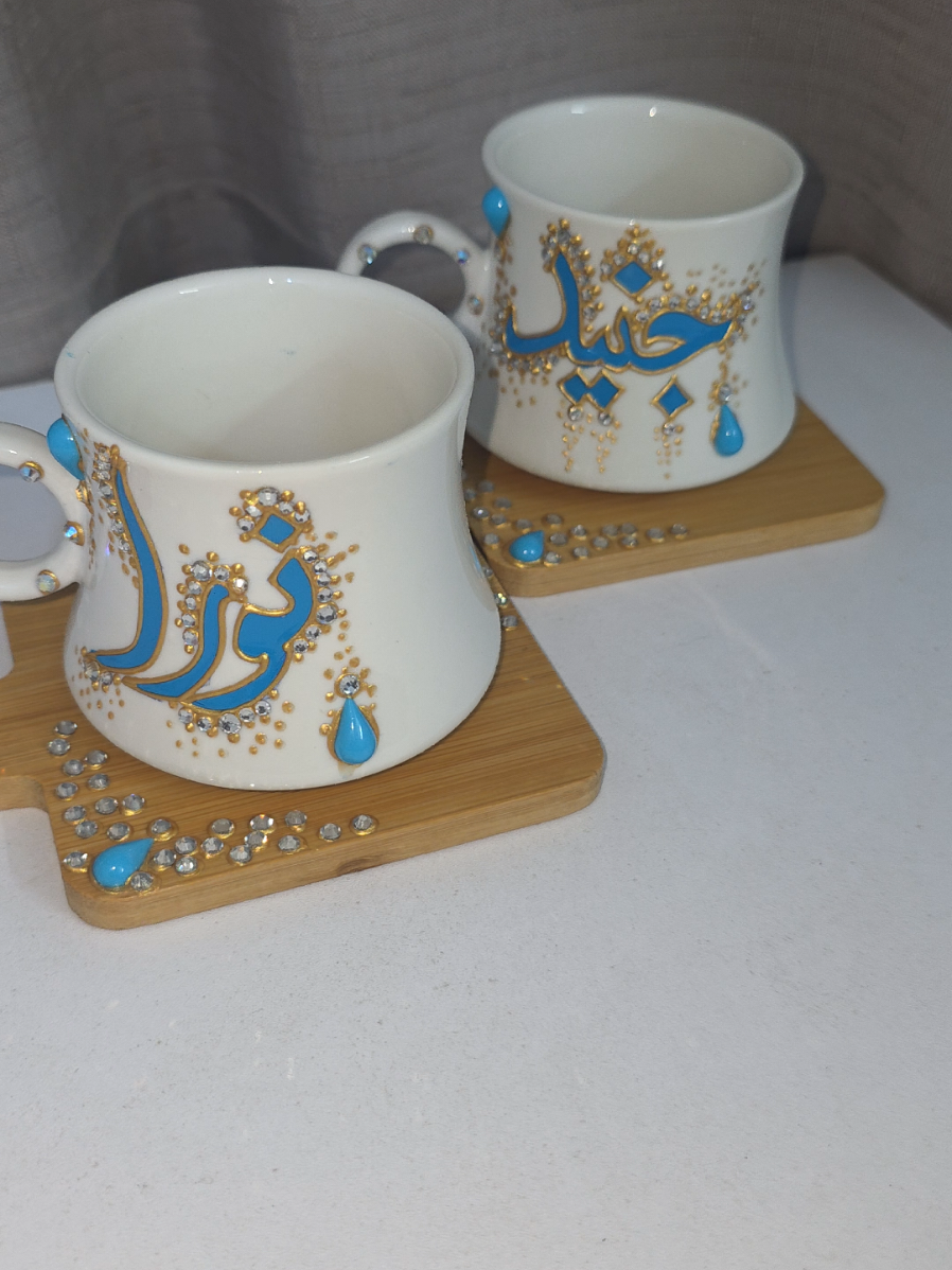 فنجان حجم وسط وليس صغير  سعر ٦ الاف فقط  #لايكات#رسم 