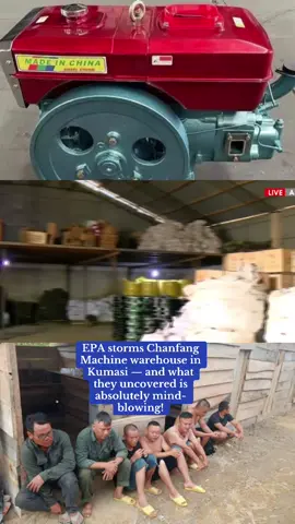 EPA storms Chanfang Machine warehouse in Kumasi — and what they uncovered is absolutely mind-blowing! #videoviral 