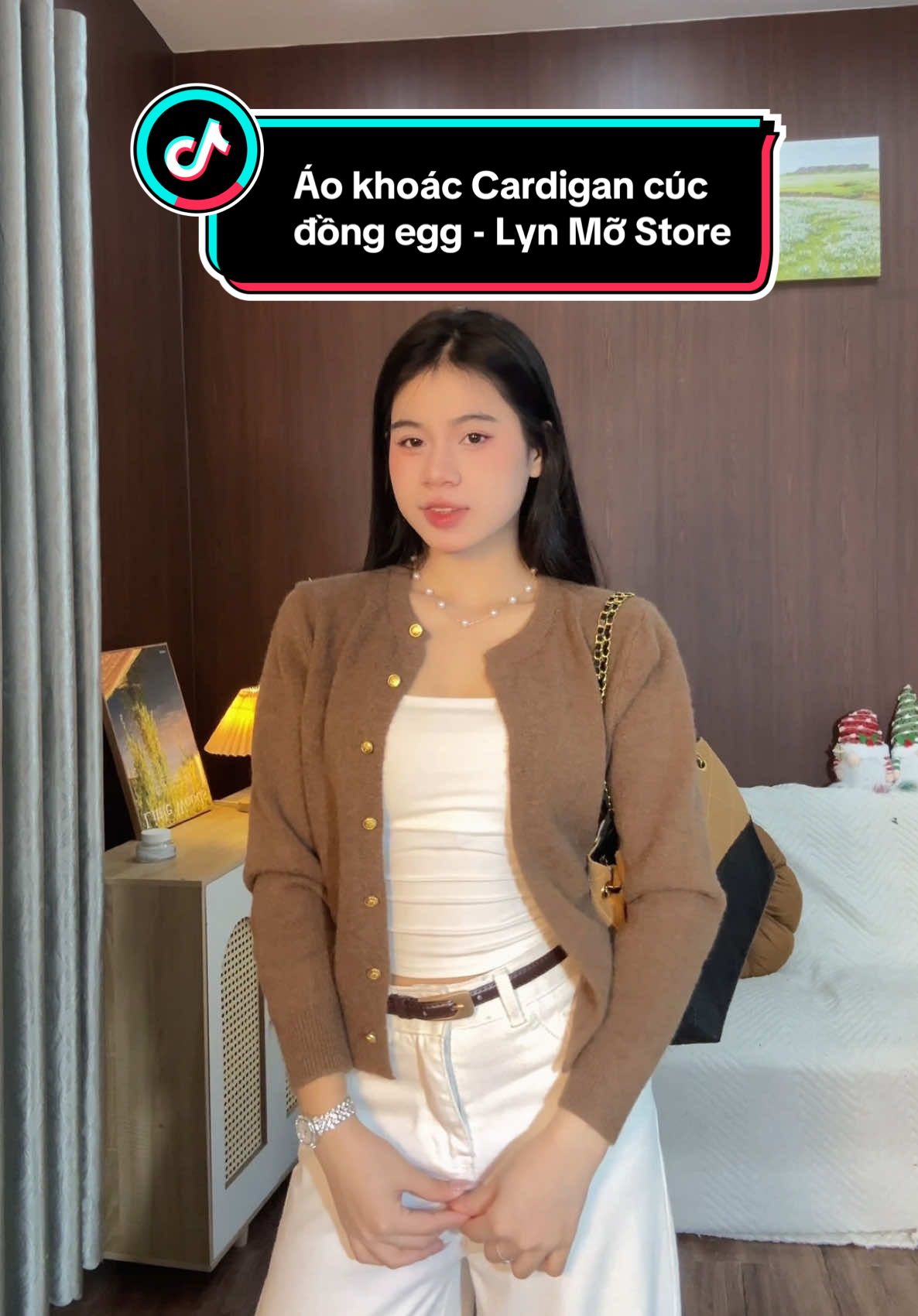 Mùa thu là để uống trà Trời đẹp để ngắm, ẻm là để yêuu🍂#outfits #fitcheck #viral #tiktokshop1111 #salevuinhatnam 