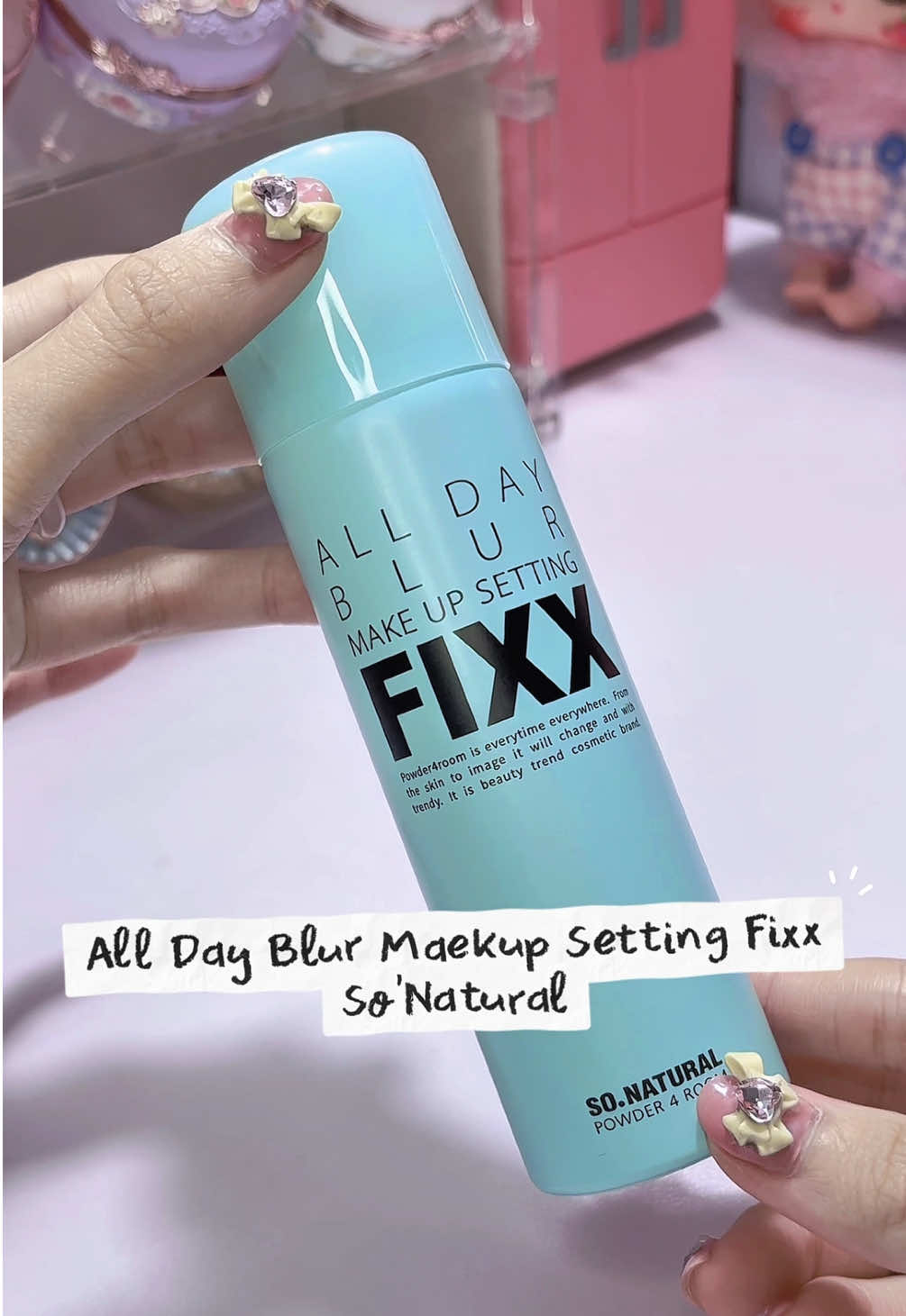 Xịt khoá makeup thoi mà xinh dữ v đó ha #fixxsonatural #fixxblur #Sonatural #xitkhoamakeup #xitkhoanen 