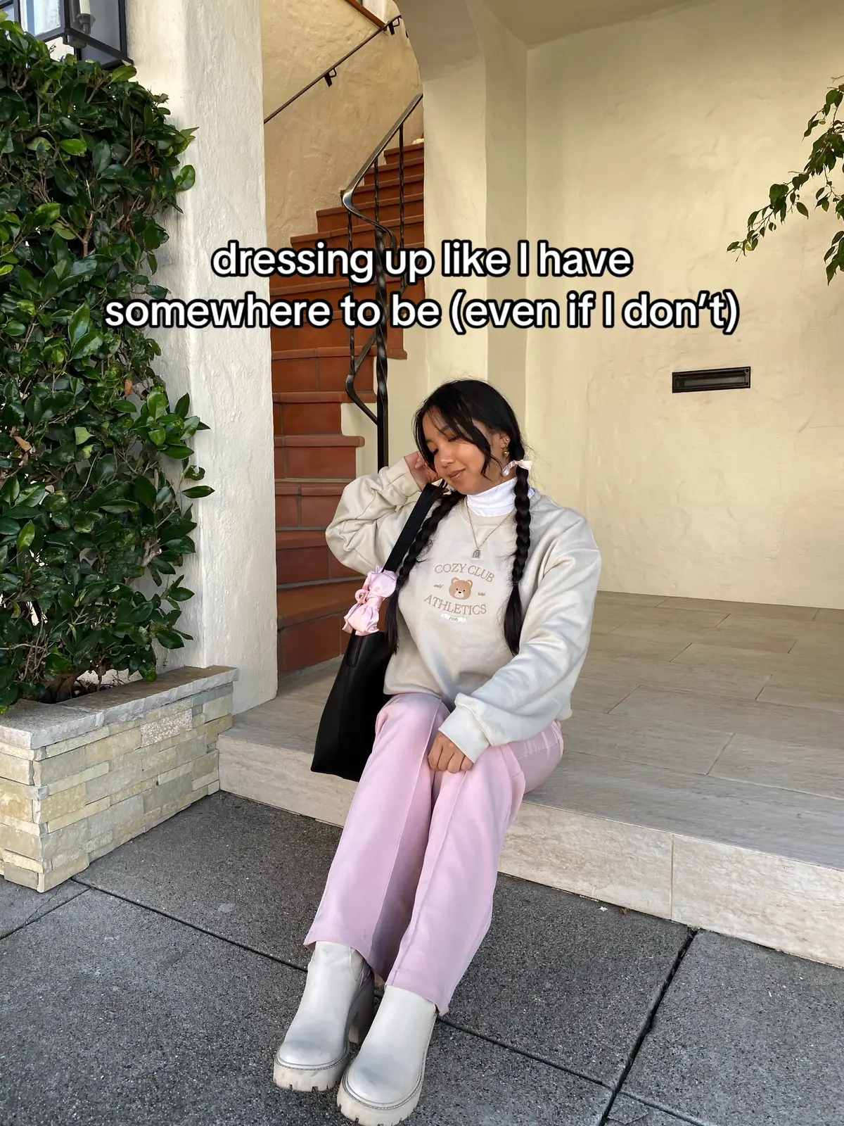 always dressing up cute! #clothingboutique #cozyaesthetic #sweaterstyle #cuteoutfits #outfitofthedayinspo 