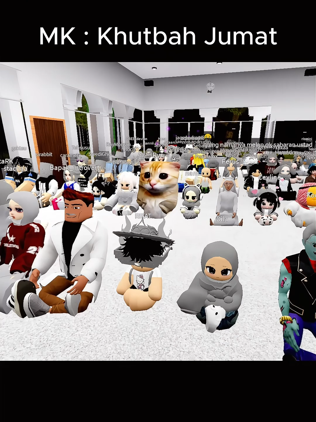 terimakasih untuk kajian malam ini @robloxmuslimcommunity Ilmu yang disampaikan hari ini sungguh sangat bermanfaat dan mencerahkan. Semoga kita bisa mengamalkannya.☺️🙏 #kajianroblox #roblox #robloxfyp #robloxmuslimcommunity #fypシ゚゚