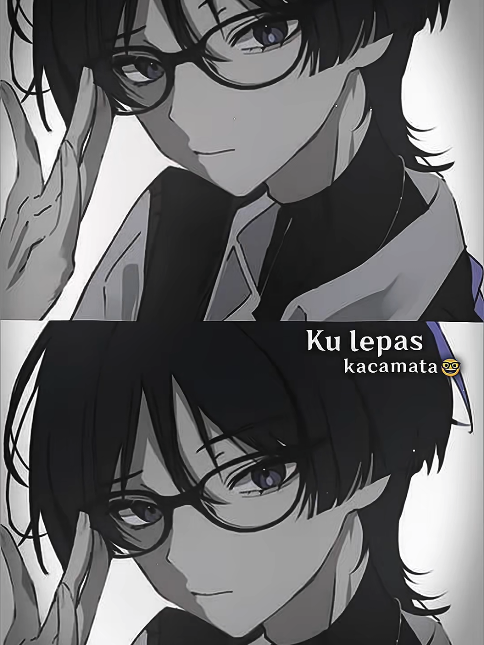 Scara: Lebih suka aku pake kacamata atau engga?  #scaramouche #scaramouchegenshinimpact #fyp #foryou 