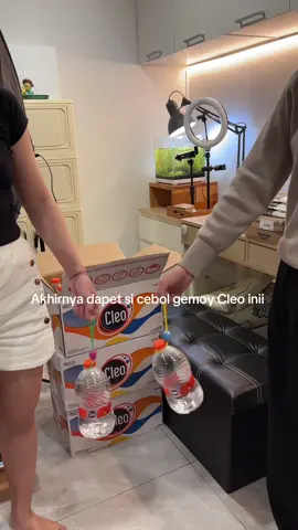 Cleo 1L botol bogel gemoy purified water 