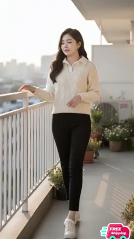 Áo len phối cổ sơ mi #thuynguyenshop85 #aolennu #aolenphoicosomi #thoitrangnuxinh #thoitrangnuhottrend 