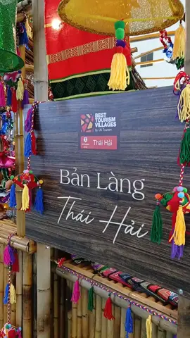 Không gian văn hóa Tày của bản làng Thái Hải tại hội chợ Mùa Thu 2025 #HoiChoMuaThu2025 #xuhuong #BanLangThaiHai 