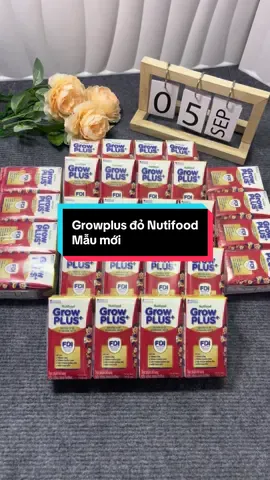 Growplus đỏ pha sẵn mẫu mới nhà Nutifood Mẹ nhaz. #nutifood #nutifoodgrowplus #mevabe 