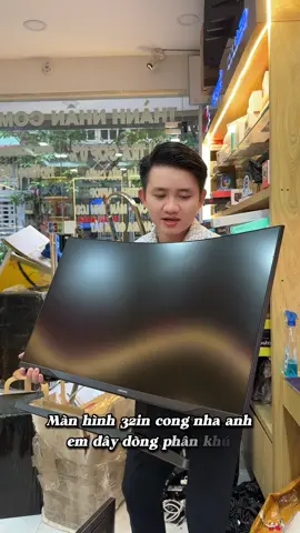 Màn Samsung 32in cong 2K, 144Hz  #viral #LearnOnTikTok #xuhuong #capcut #tiktok 
