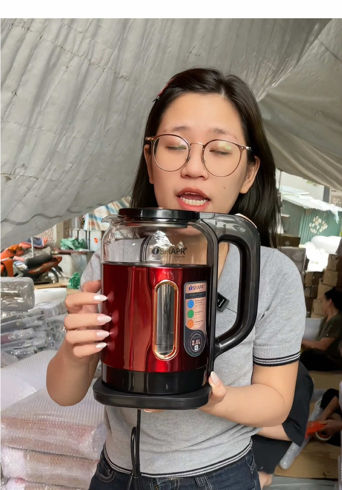 Ấm siêu tốc dung tích 2.8 lit #amsieutoc #binhsieutocmini #binhsieutoc 