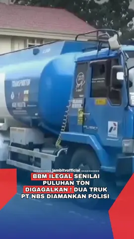 Dua truk tangki yang diamankan tersebut berisikan bbm solar ilegal sebanyak 32 ton yang merupakan milik pt nbs. dua truk ini diamankan di kawasan kabupaten muaro jambi dan kawasan alam barajo kota jambi saat hendak menuju ke pekan baru riau. kasubdit tipidter ditreskrimsus polda jambi kompol hadi handoko mengatakan penangkapan ini dilakukan setelah pihaknya mendapatkan informasi bahwa akan ada pengangkutan bbm ilegal yang berasal dari sumatra selatan menuju pekanbaru riau. #ptnbs #solarilegal #ditreskrimsuspoldajambi #beritajambi #jambitv 