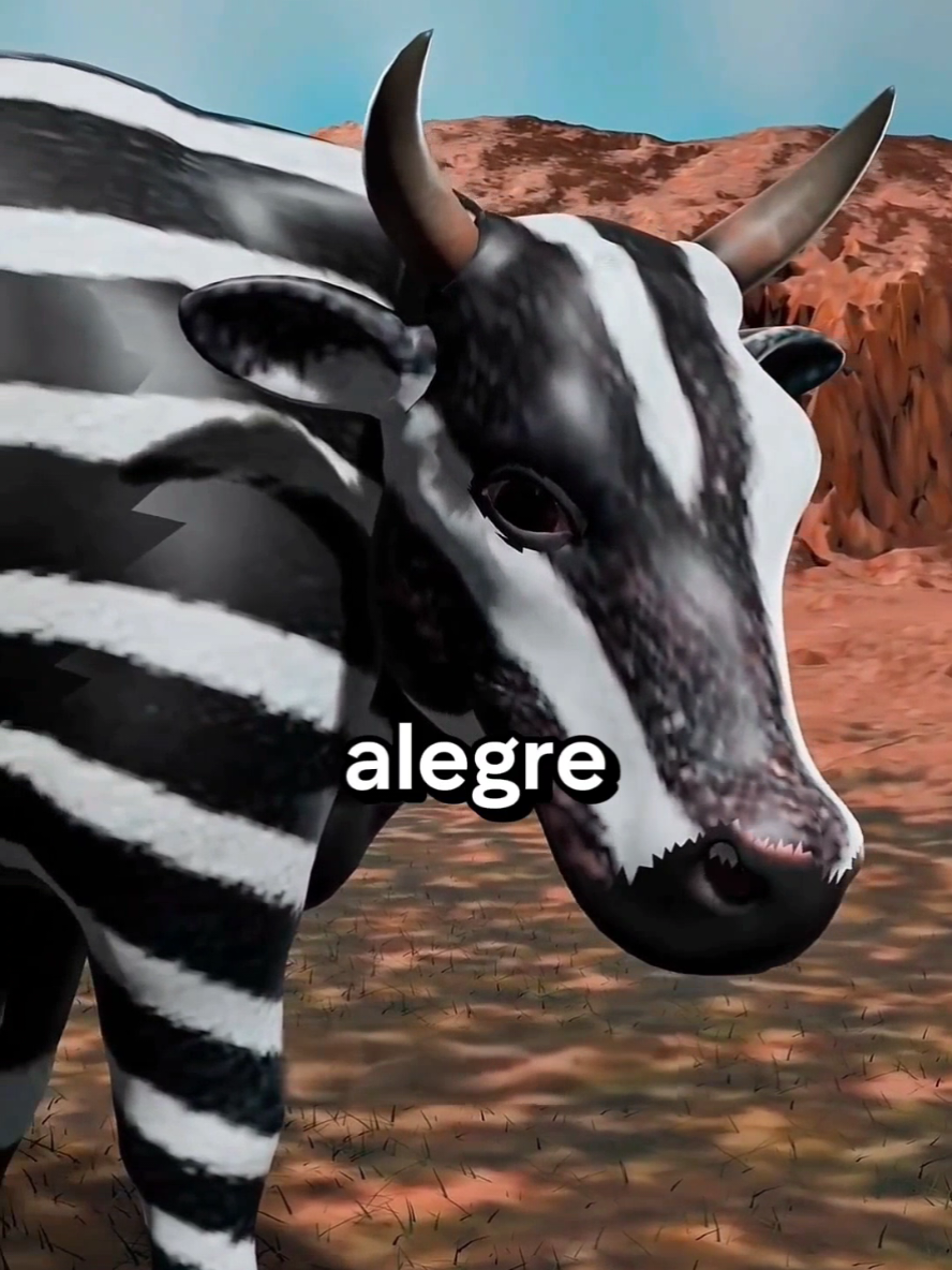 ¿Por Qué Pintan Vacas Como Cebras? 🐄 🐄   #curiosidades #SabiasQue #animales #interesante 