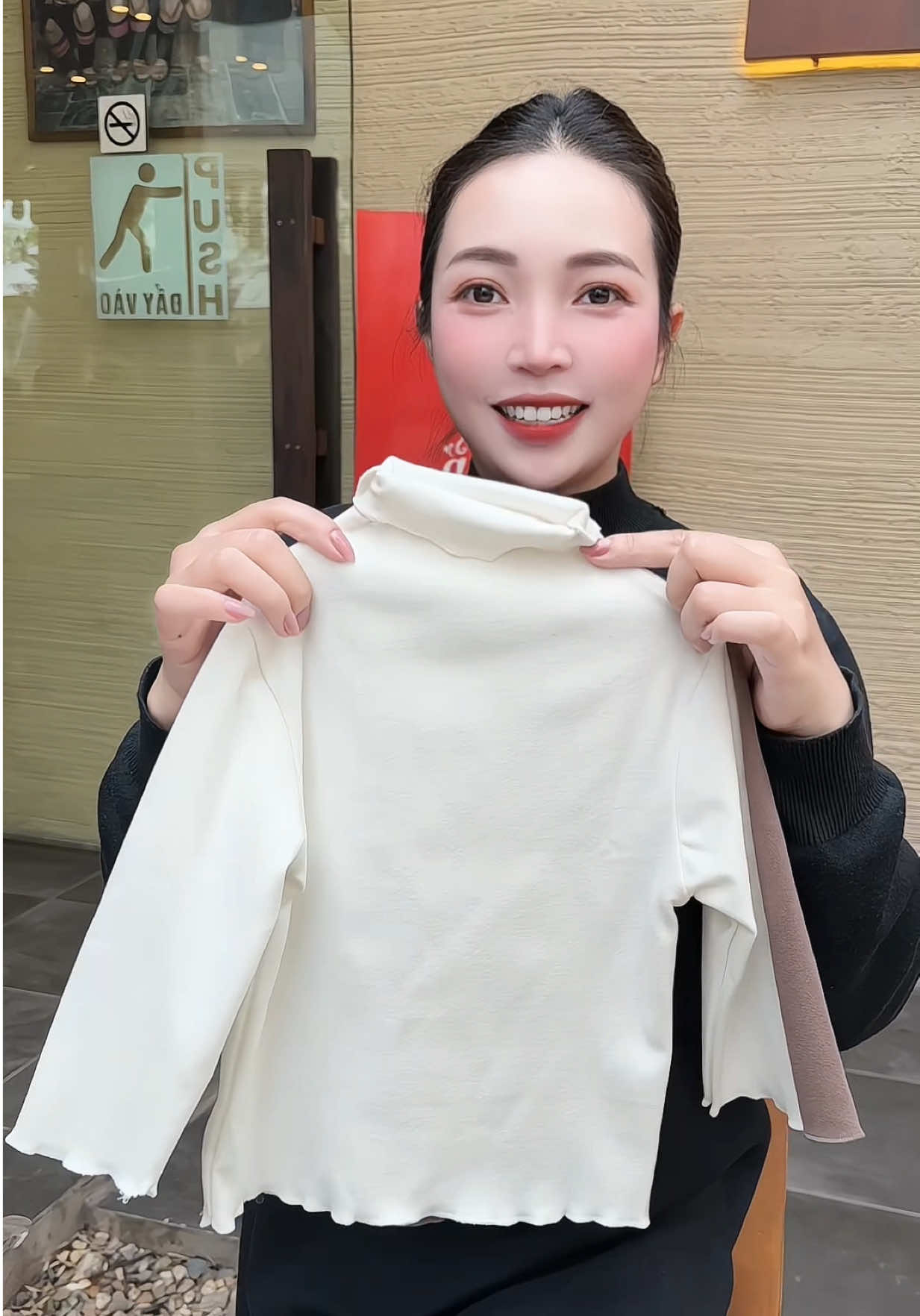 Áo giữ nhiệt bé gái dễ thương #meminmax95 #quanaotreem #aogiunhietchobe #aogiunhietbegai 