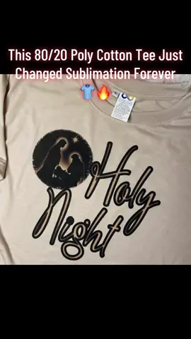 Get ready to embrace Fall's vibrant colors with our sublimation blank t-shirts! Made with a blend of 80% polyester and 20% cotton, these shirts promise ultimate comfort. Enhance your Fall designs with the exceptionally soft ringspun cotton feel. It's the perfect canvas for sublimation, making it your dream shirt! #sublimation #sublimationprinting #infinitesourcingandtrading #8020Blend #tshirt  @MamaRiley 