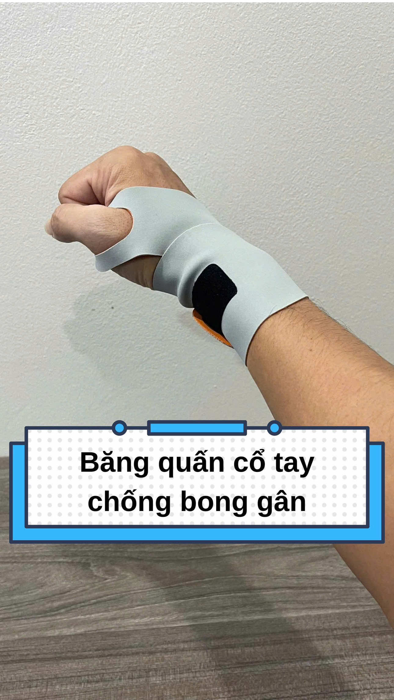 Băng cổ tay chống bong gân #f5sport #phukienthethao #bangcotaychongbonggan #bangcotaythethao #daibaovecotay 