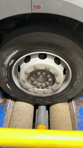 When the tyre fitter goes to town with the tyre soap 