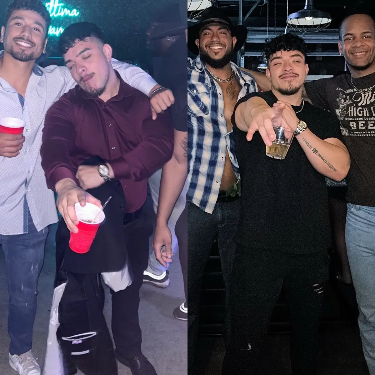 Same guy. Two different lives. Left: 230lbs, drinking every weekend, pretending I was good. Right: 190lbs, sober for over 6 months, took my health serious, and stepped out for my birthday with nothing to prove. The glow hits different when it’s earned not poured. It wasn’t just weight I dropped… it was the habits, the insecurity, and the need to escape. If you’re where I was I’ve got you. Shoot me a DM with “READY” and I’ll show you how I changed everything without giving up my life.