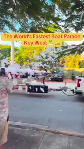 The powerboat races are in Key West this week. Here is the World’s Fastest Boat Parade 🚤 #keywest #keywestrealtor #visitkeywest #powerboat #floridakeyslife 