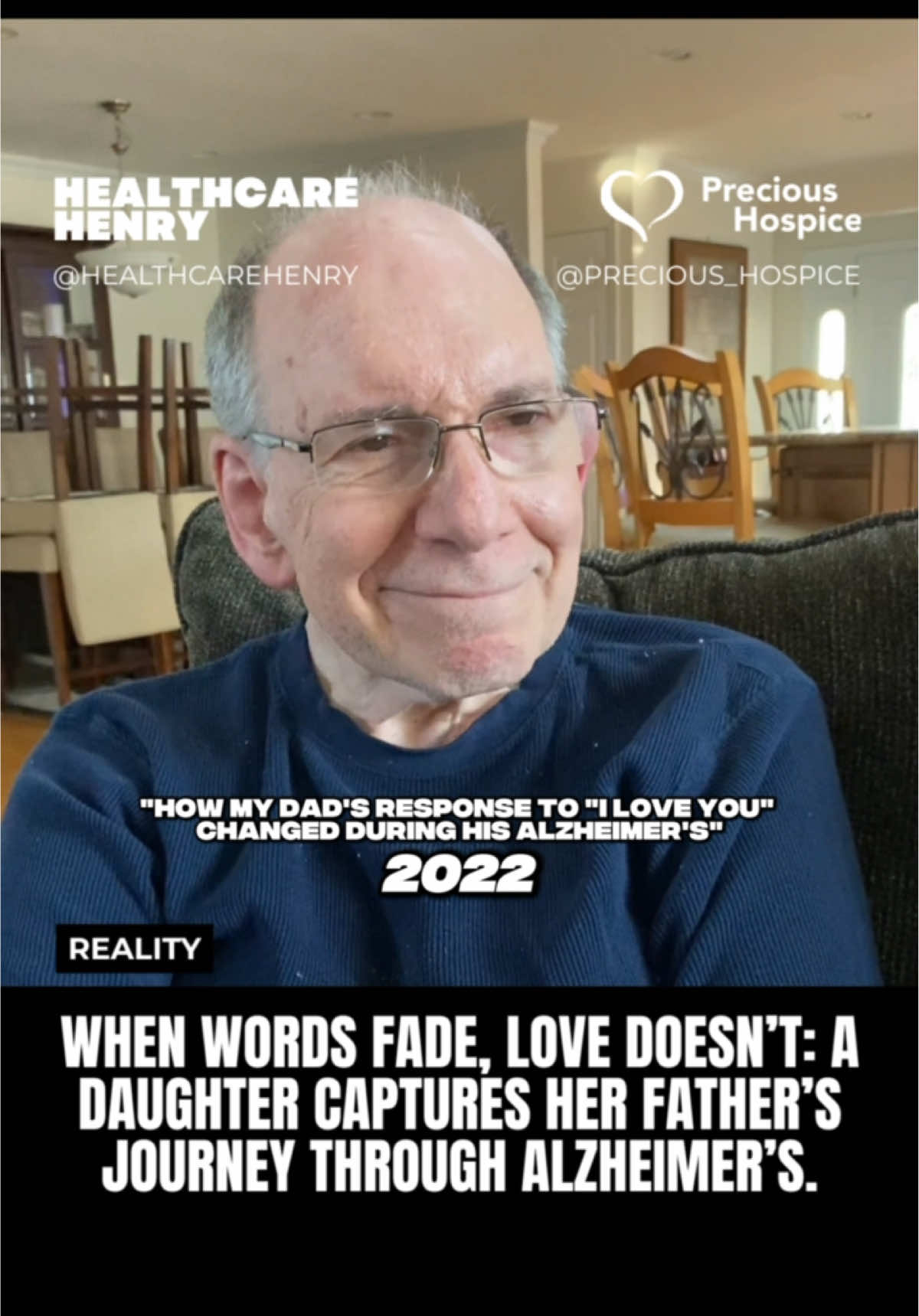 As Alzheimer’s progresses, even the simplest words — “I love you” — can begin to fade. But love doesn’t disappear. It changes form. It becomes touch, presence, and memory. This video is a painful but powerful reminder that emotional connection often outlasts language. To every caregiver, daughter, or son walking through this — your love still reaches them, even when words don’t. 🎥 Full credit to @davmauralsec/TikTok #HealthcareHenry #AlzheimersAwareness #DementiaCare #SeniorCare #fyp 