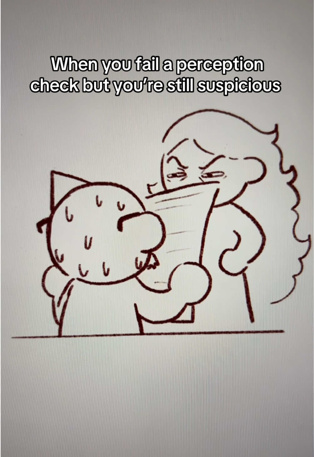 Ill keep my eyes on you mister…  #fyp #viral #dnd #dungeonsanddragons #dndtiktok 