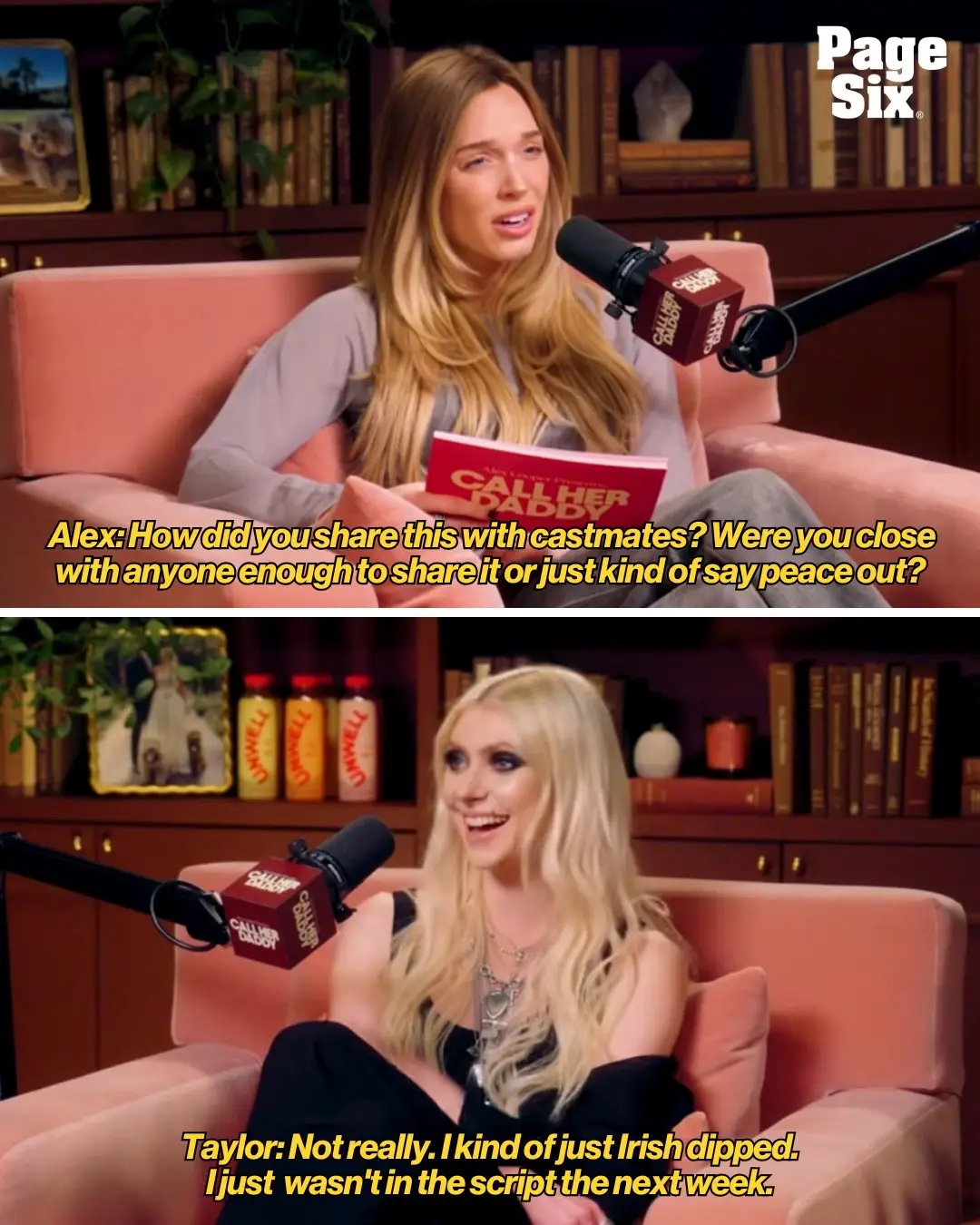 Taylor Momsen quite literally said ✌️ to 