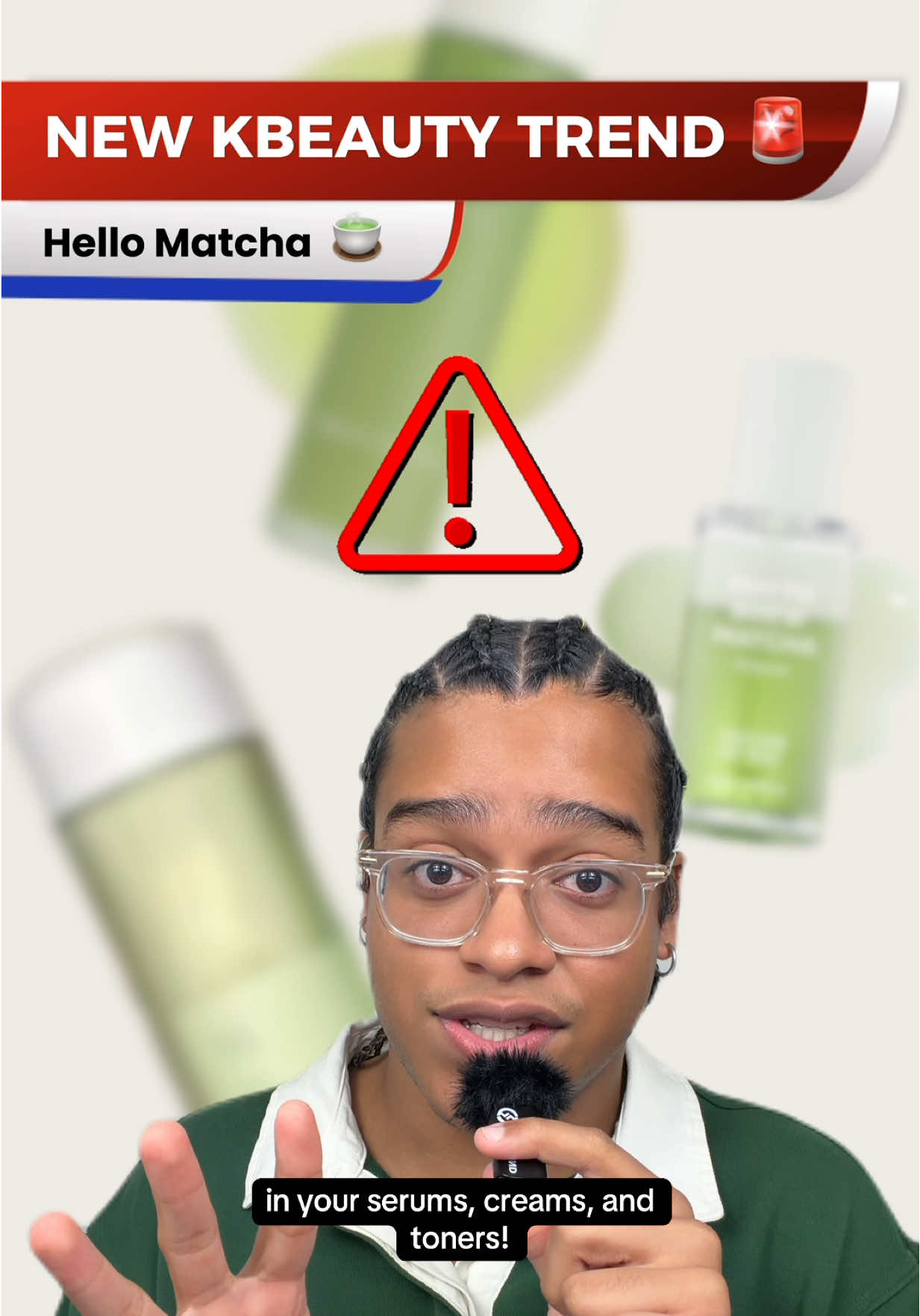 will you also fall into this matcha korean skincare trend? 🍵 i love PDRN but atp all brands have a salmon sp*rm product… matcha skincare benefits are: - antioxidant ✨ - antiaging 👵 - anti-inflammatory / acne 💥 - redness & skin barrier repair 🛡️ mentioned: - dr. ceuracle jeju matcha tea essence - tirtir matcha skin toner - house of hur phyto brew matcha ampoule #kbeauty #koreanskincare #matcha #skinbarrier #glassskin @Dr.Ceuracle Official @TIRTIR Inc. @House of Hur US 