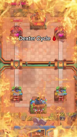 Dexter Cycle 🩸 #cr #clashroyale #supercell #clashroyaledaily #deutschememes 