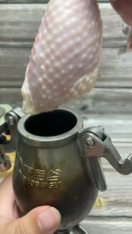 Popcorn machine roasts fragrant chicken legs #popcornmachine #cooking #DIY 